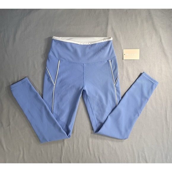 WILO The Label Sports Bra and Leggings Powder Blue 2 Piece Women's Small NEW - Picture 9 of 16